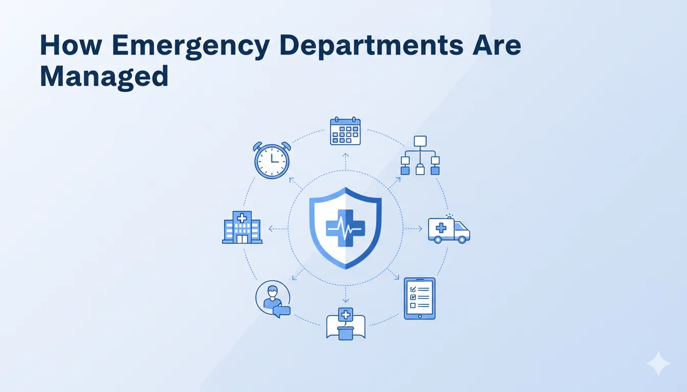 How Emergency Departments are managed